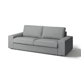 KIVIK 3-seat sofa, Tibbleby beige/grey, Width 228 x Depth 95 x Height 83 cm