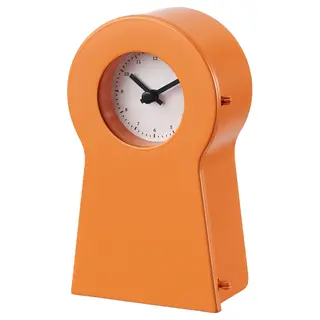 IKEA PS 1995 clock, orange, 14 cm