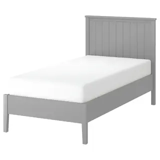 GULLABERG bed frame, grey, Height 113 x Length 208 x Width 101 cm
