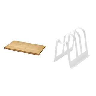 cutting board + stand set: chopping board + cutting board and lid stand