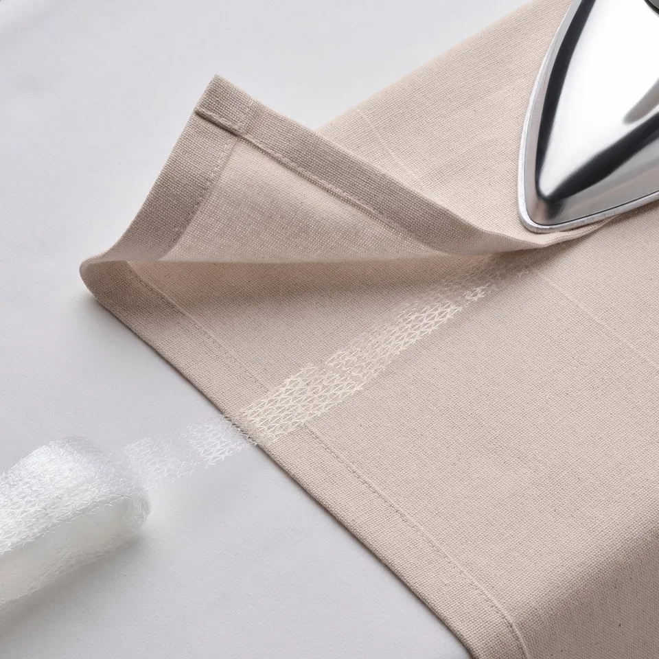 LENDA Curtains with tie-backs, 1 pair, light pink/with heading tape, 140x160 cm