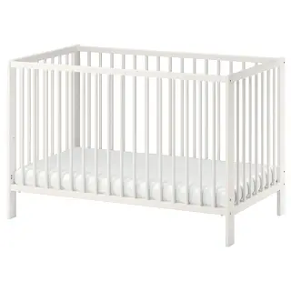 GULLIVER cot, white, 60x120 cm