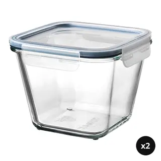 IKEA set: food container with lid x2