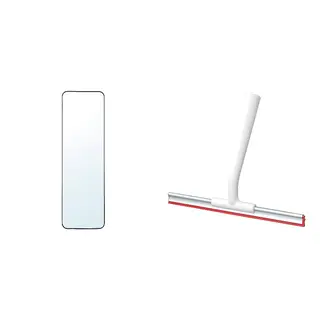 LILLNAGGEN/LINDBYN set: mirror + squeegee