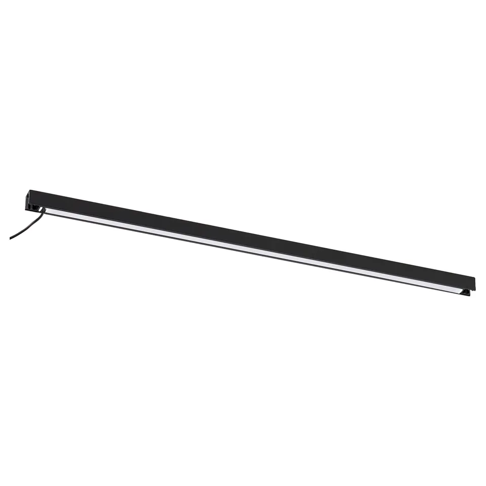 Black led bath cabinet light