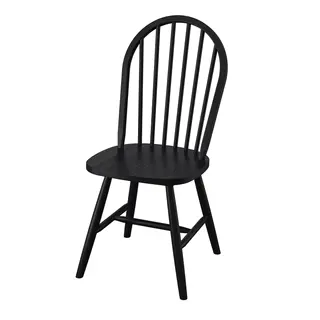 SKOGSTA chair, black, Width 46 x Depth 55 x Height 94 cm