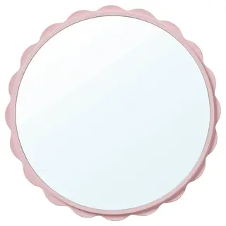 DAGGKAPRIFOL mirror, light pink, 40 cm