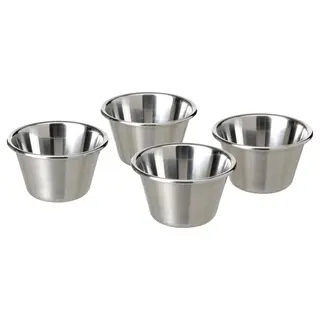 GRILLTIDER bowl for dip sauce, stainless steel, 7 cm