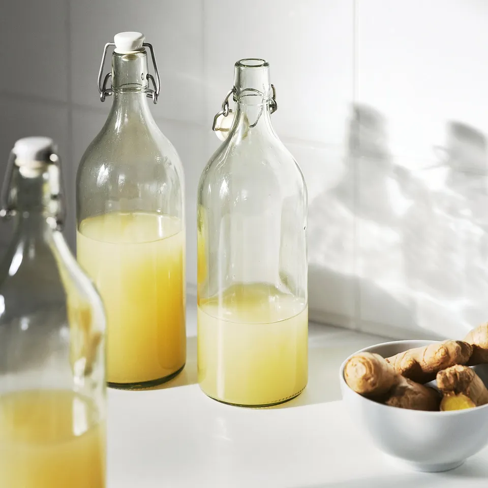 part: KORKEN bottle with stopper
