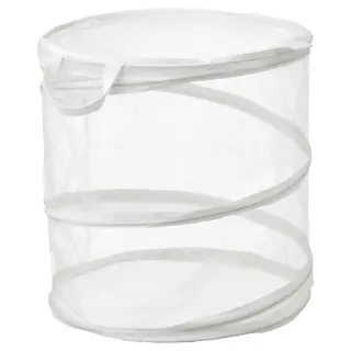 FYLLEN laundry basket, white, 79 l