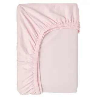 BARNDRÖM fitted sheet for extendable bed, pink, 80x165 cm