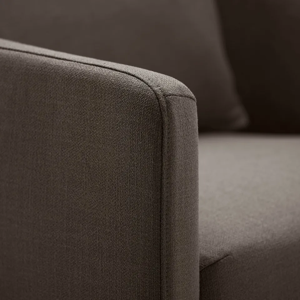 NORDKROKEN Rocking and swivel armchair, Gransel grey-brown