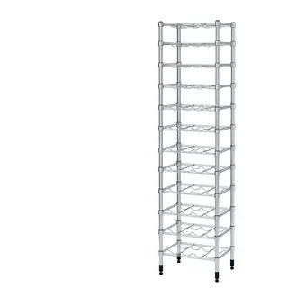 OMAR bottle shelf, 46x36x181 cm