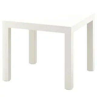 LACK side table, white, 55x55 cm