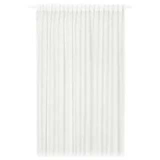 STENFRÖ sheer curtain, 1 piece, white/with heading tape, Length 250 x Width 300 cm