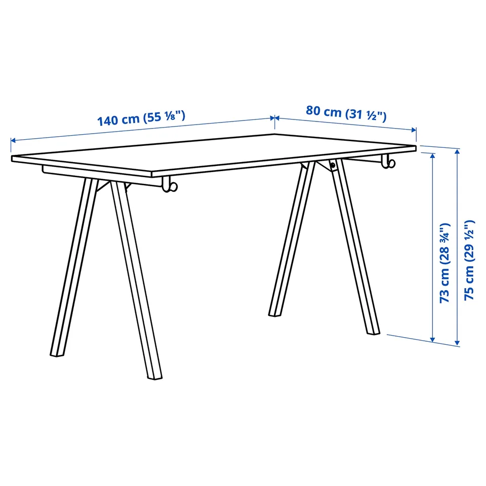 part: TROTTEN desk