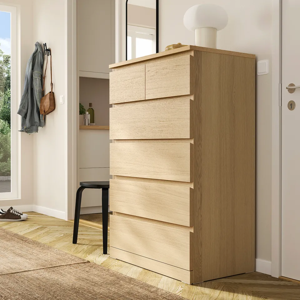 part: MALM chest of 6 drawers