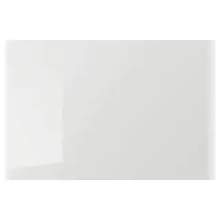 RINGHULT door, high-gloss light grey, 60x40 cm