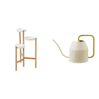 SATSUMAS/VATTENKRASSE set: plant stand + watering can