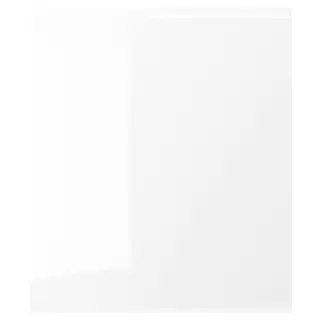 VOXTORP door, high-gloss white, Width 59.6 x Height 69.7 cm
