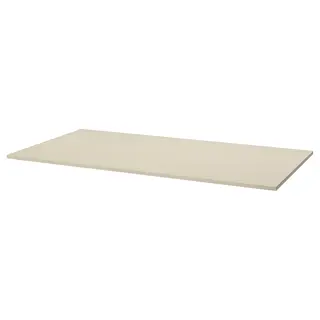 TROTTEN table top, beige, Length 160 x Width 80 cm