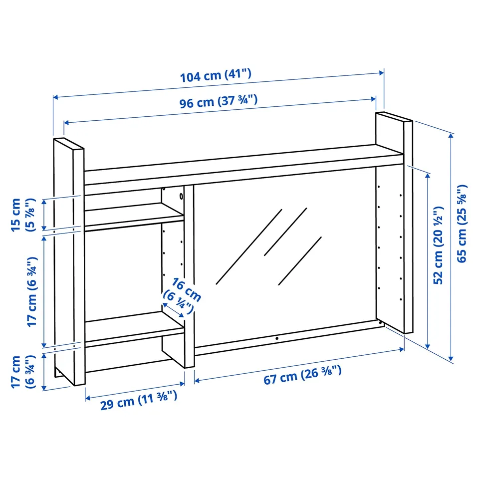 part: MICKE add-on unit high