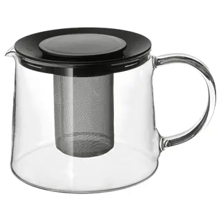 RIKLIG teapot, glass, 1.5 l