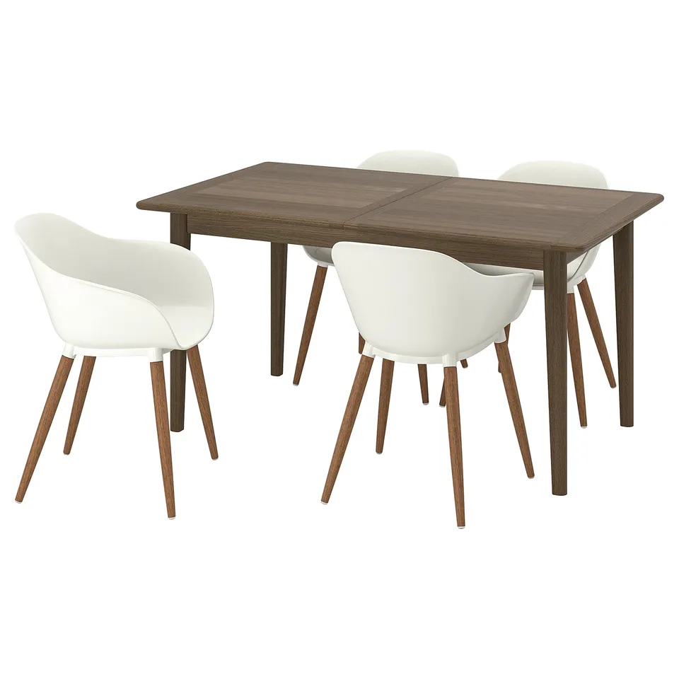 part: SKANSNÄS / GRÖNSTA table and 4 chairs