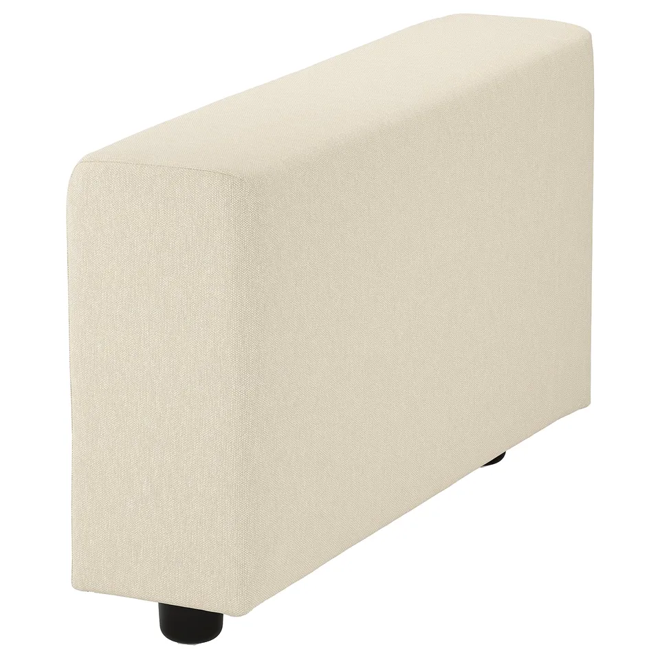 VIMLE Cover for armrest, wide/Knäbäck light beige