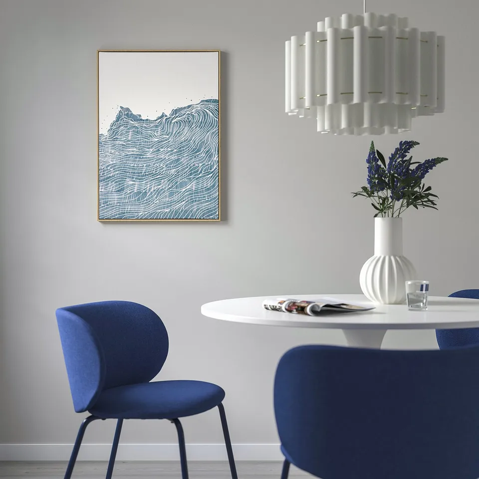 BLODFLÄDER Picture, Nazaré, 50x70 cm