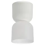HAMNFYR ceiling lamp, white, 14 cm
