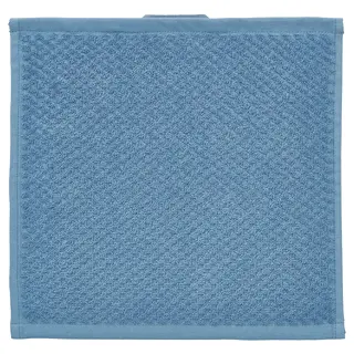 GULVIAL washcloth, dark grey-blue, Length 30 x Width 30 cm