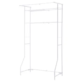 TORGNY shelf, white, Depth 51.0 x Height 170 cm