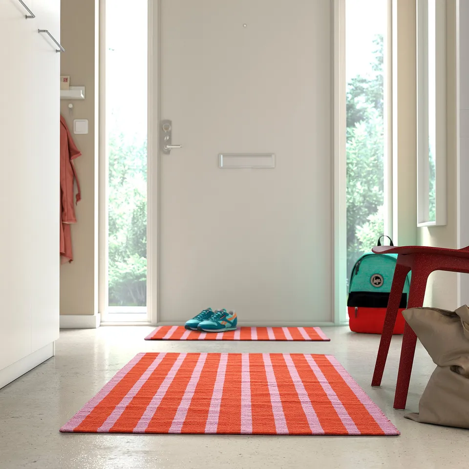 part: VÄGSKYLT rug, flatwoven