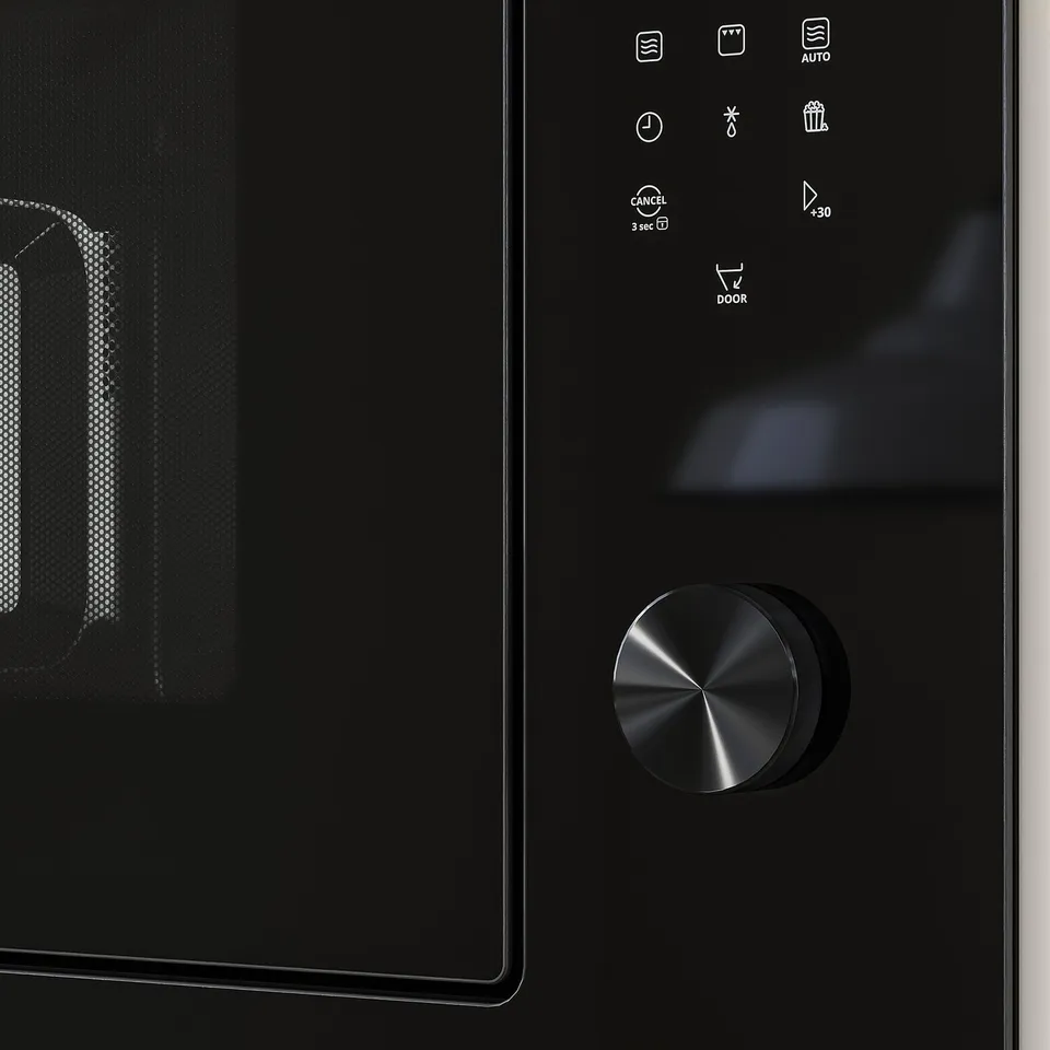 SPJUTBO Built-in microwave, Grill function IKEA 500/black