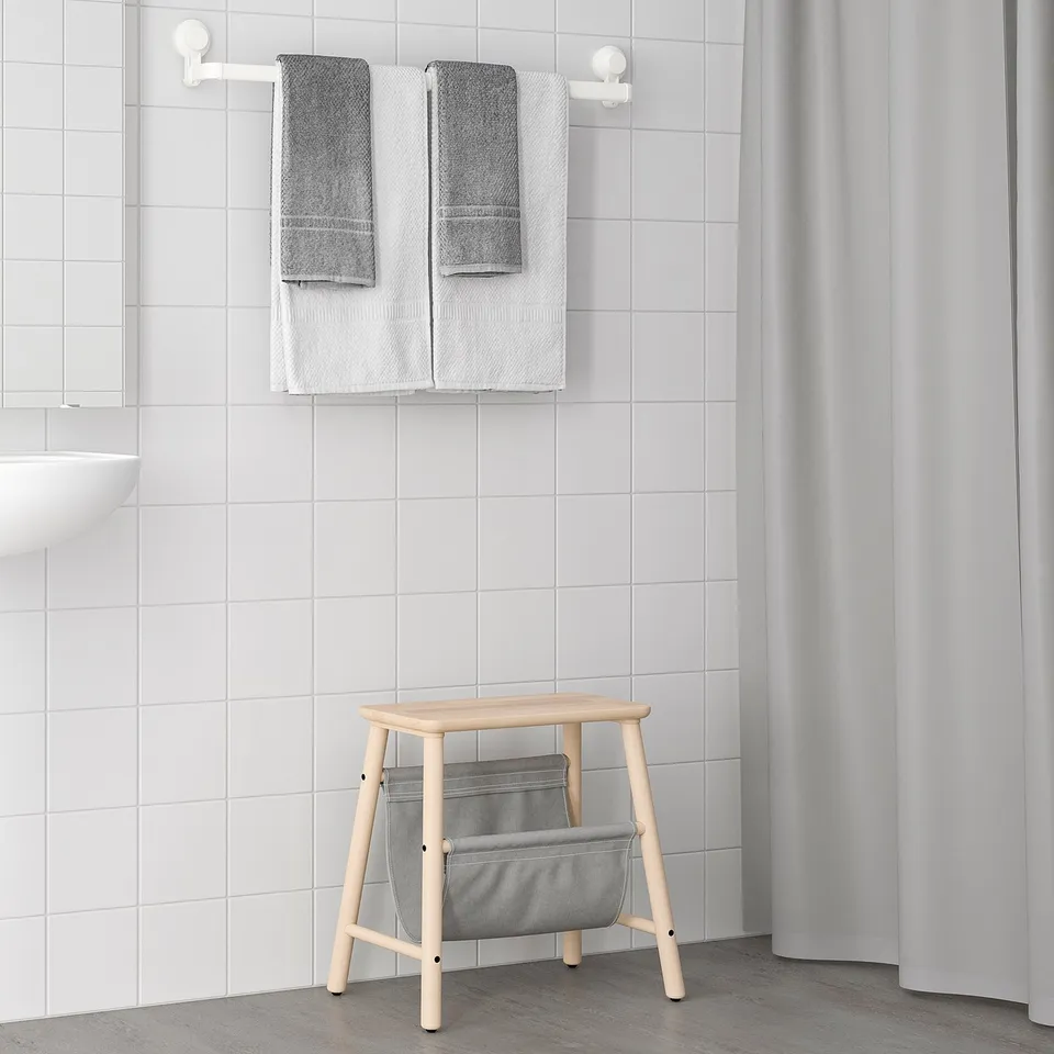 part: TISKEN towel rack with suction cup