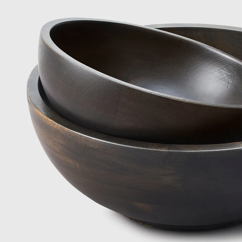 PINNLILJA Serving bowl, set of 2