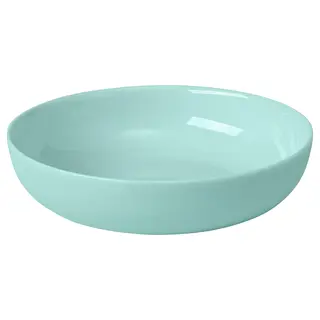 VITBLECKA plate, turquoise, 17 cm