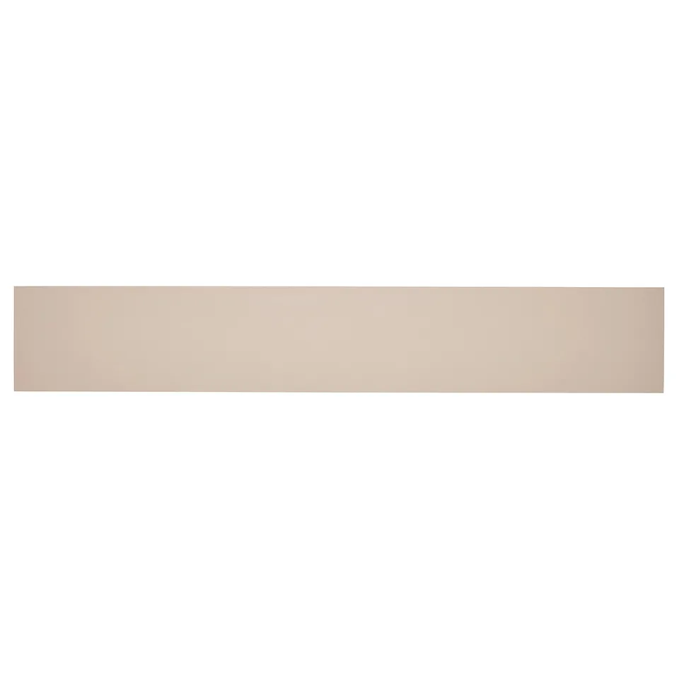 SKYTTA cover panel, beige, rectangular, wooden, simple design.