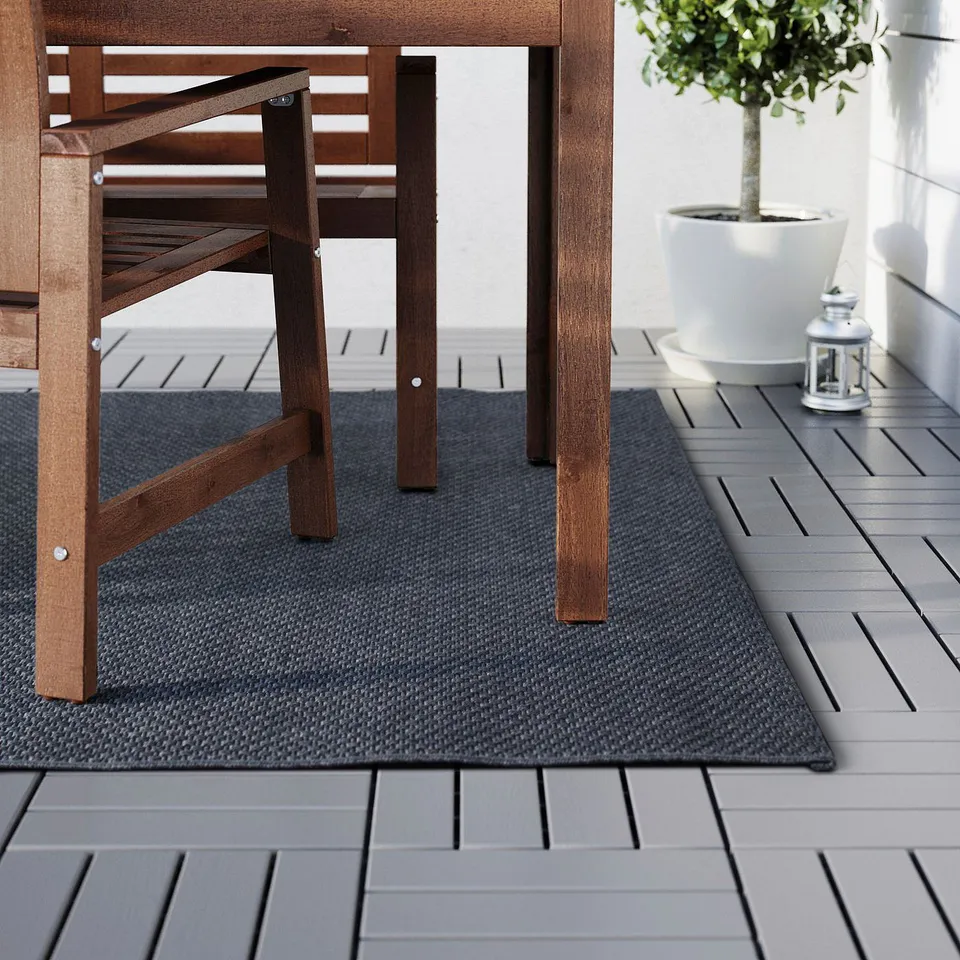 part: MORUM rug flatwoven, in/outdoor