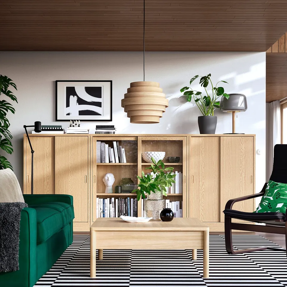 part: TONSTAD storage combination w sliding doors