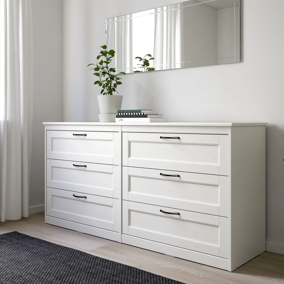 part: SONGESAND bedroom furniture, set of 4