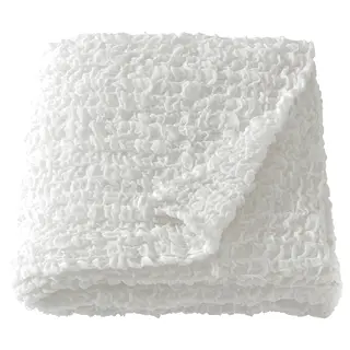 OFELIA throw, white, 130x170 cm