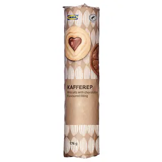 KAFFEREP biscuits, with chocolate-flavoured filling Rainforest Alliance Certified, 176 g