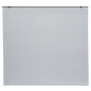 HORNVALLMO block-out pleated blind, white/top-down bottom-up, 100x130 cm