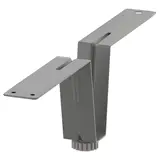 BESTÅ supporting leg, grey, 10 cm