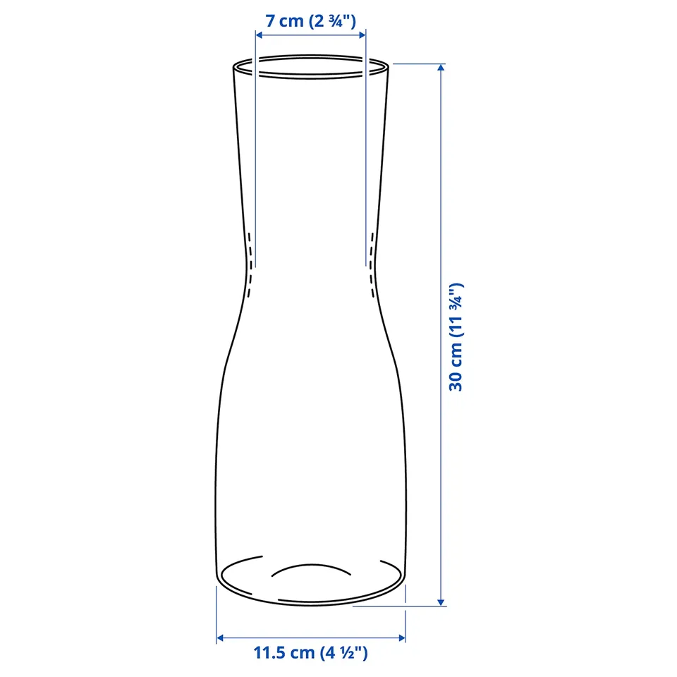 part: TIDVATTEN vase