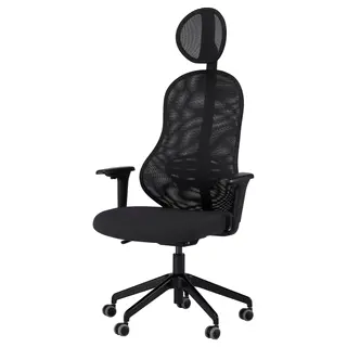 UTKLASSNING gaming chair, Gräsnäs anthracite/black, Depth 61 x Width 68 cm