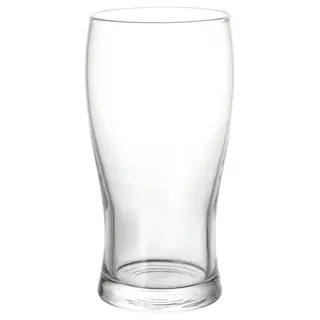 LODRÄT beer glass, clear glass, 50 cl
