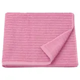 VÅGSJÖN bath towel, pink, 70x140 cm